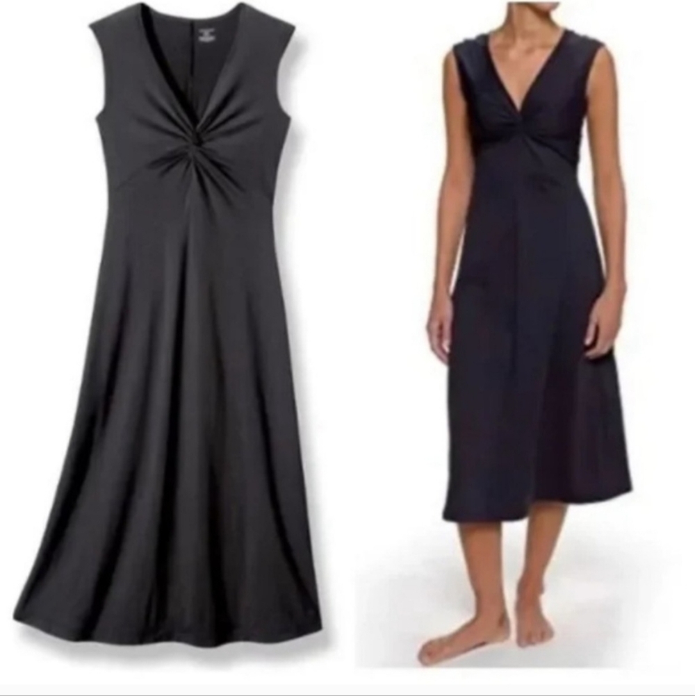 Patagonia Bandha Twist Front Dress Black - M